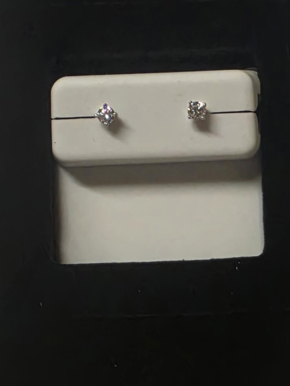 Classic Moissanite Stud Earrings - 925 Sterling Silver